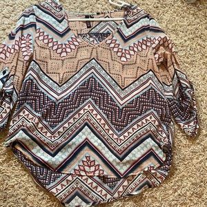 Printed Business blouse